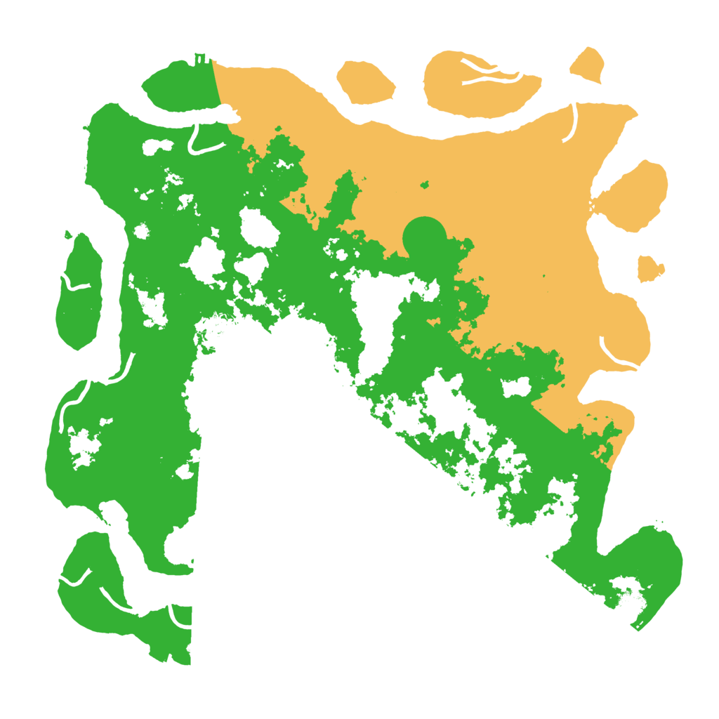 Biome Rust Map: Procedural Map, Size: 4300, Seed: 22000667