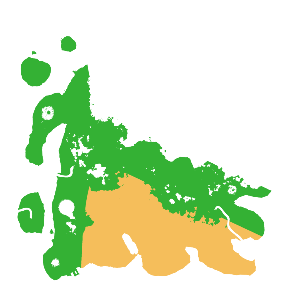 Biome Rust Map: Procedural Map, Size: 3450, Seed: 83872607