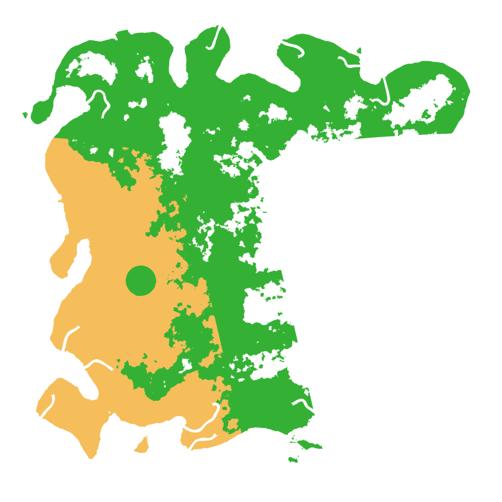 Biome Rust Map: Procedural Map, Size: 4400, Seed: 92245901