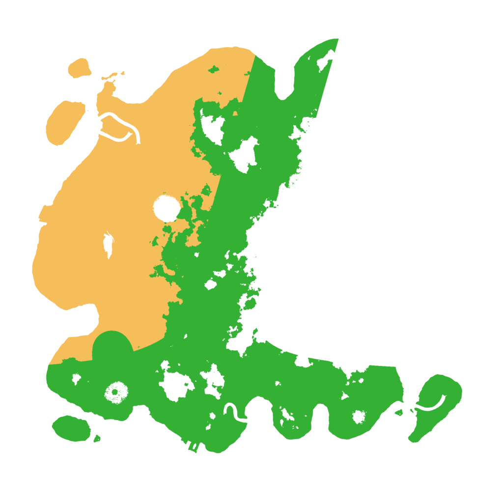 Biome Rust Map: Procedural Map, Size: 3450, Seed: 77201079