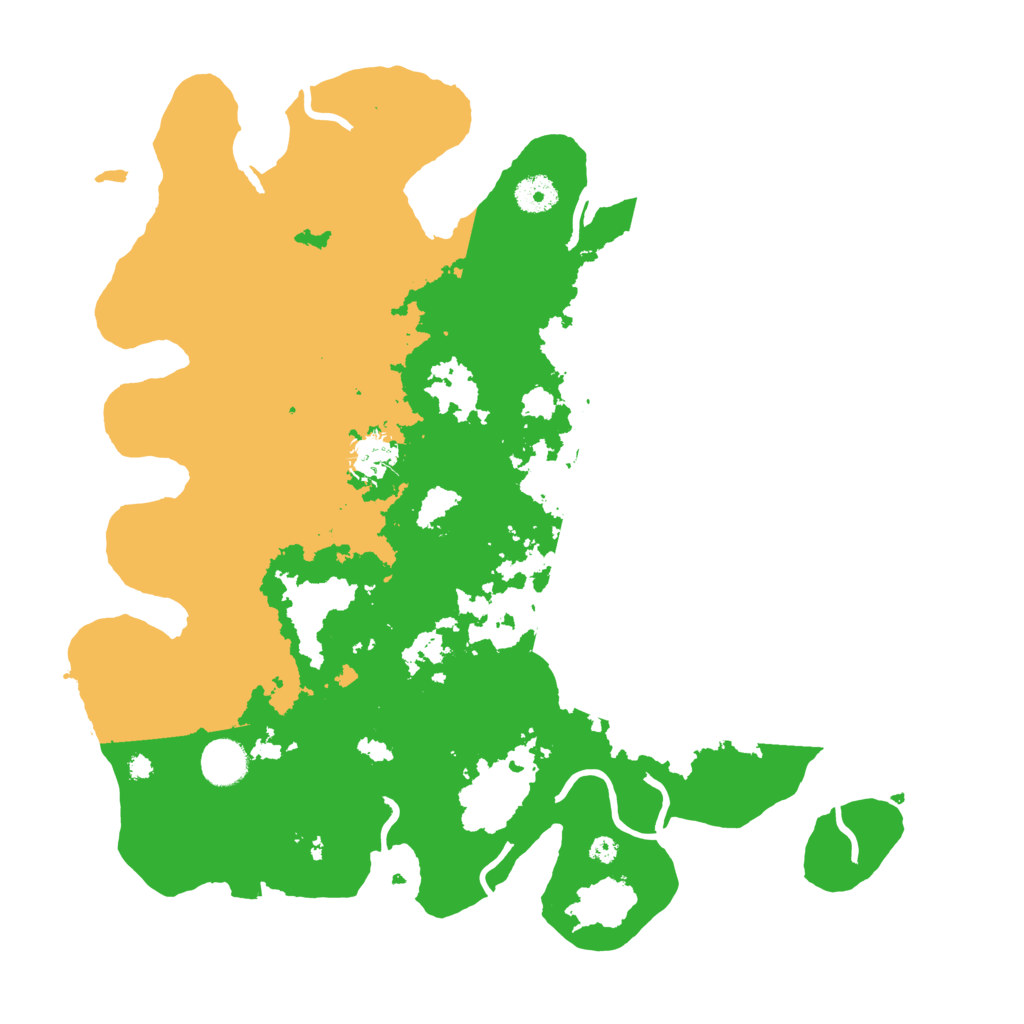 Biome Rust Map: Procedural Map, Size: 3900, Seed: 83742653