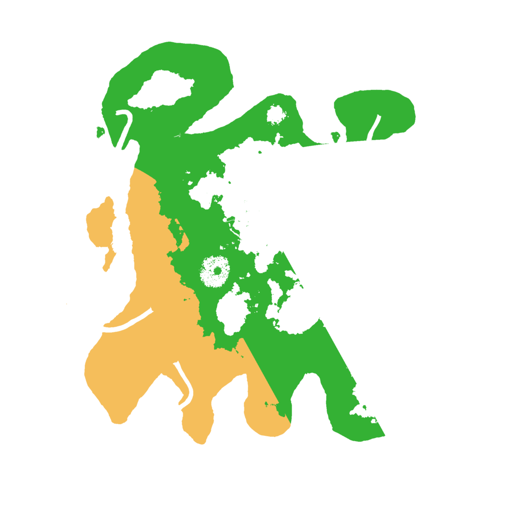 Biome Rust Map: Procedural Map, Size: 2500, Seed: 2127707523