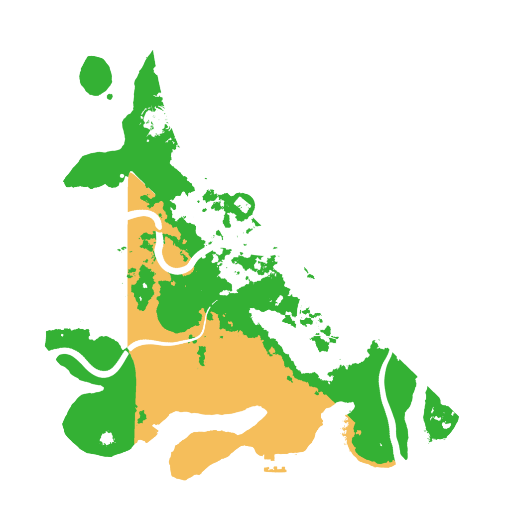 Biome Rust Map: Procedural Map, Size: 3450, Seed: 24672965