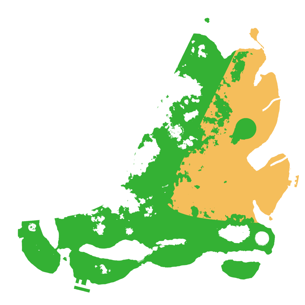 Biome Rust Map: Procedural Map, Size: 3850, Seed: 23678920