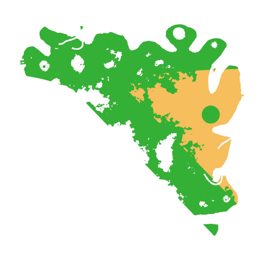 Biome Rust Map: Procedural Map, Size: 3800, Seed: 68272352