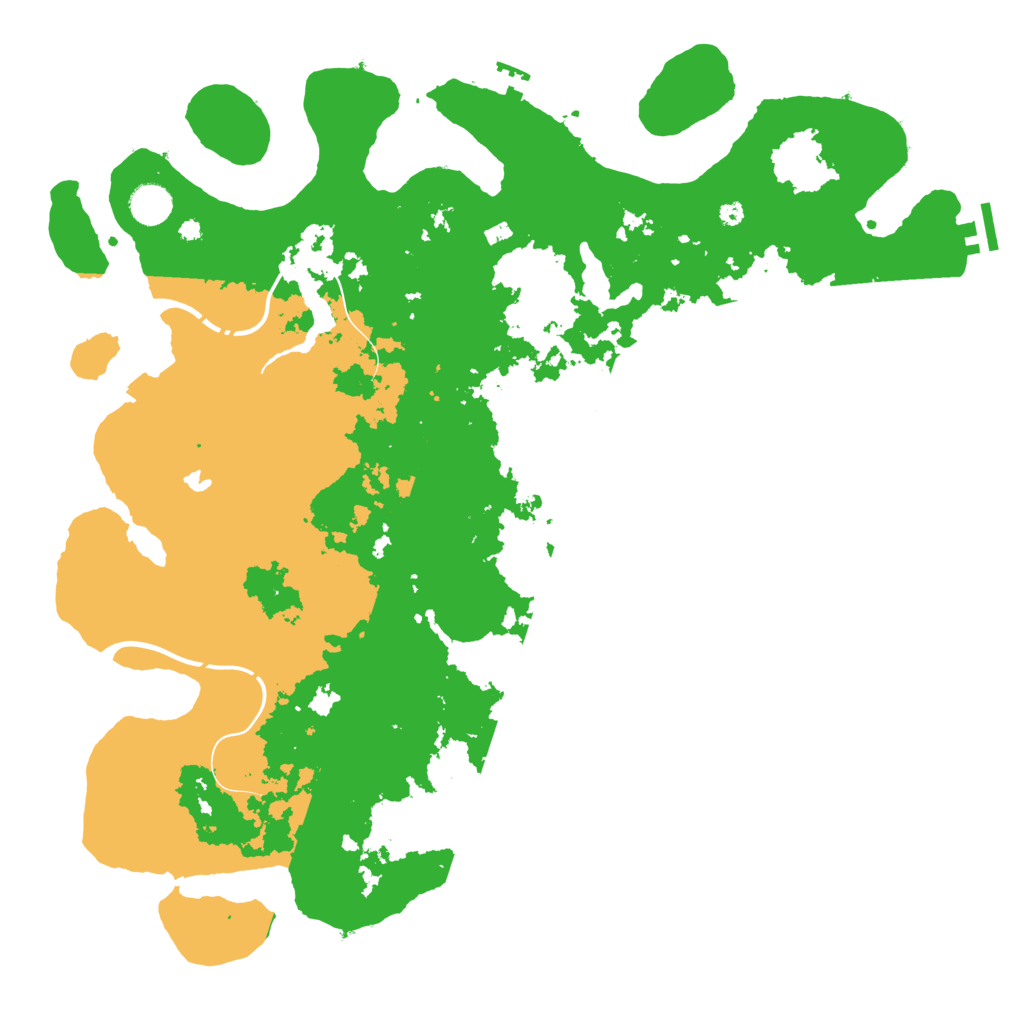 Biome Rust Map: Procedural Map, Size: 4300, Seed: 77984140