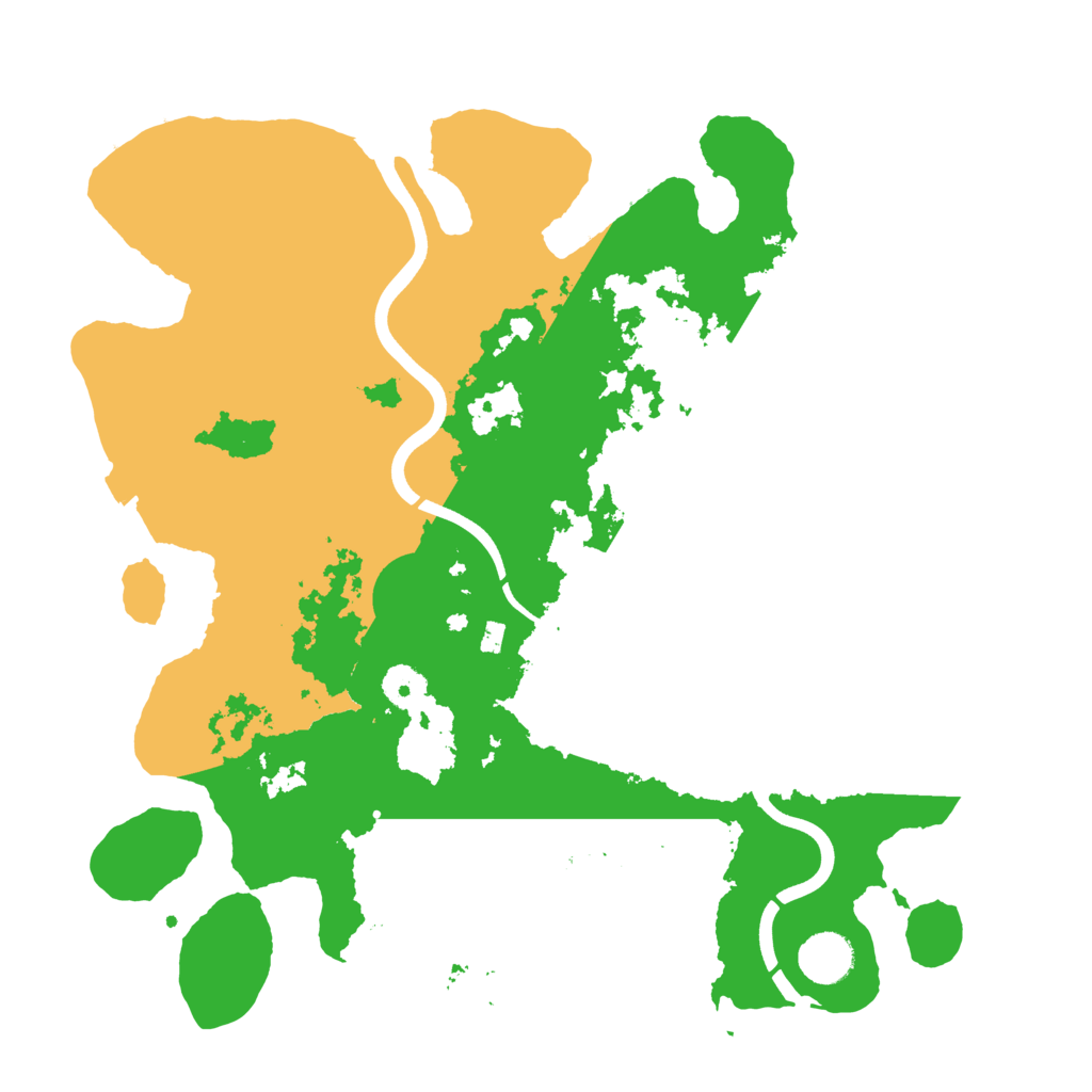 Biome Rust Map: Procedural Map, Size: 3750, Seed: 69788057