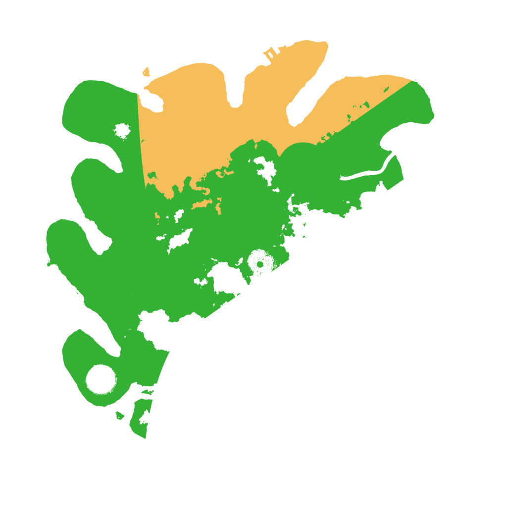 Biome Rust Map: Procedural Map, Size: 3000, Seed: 1466564116