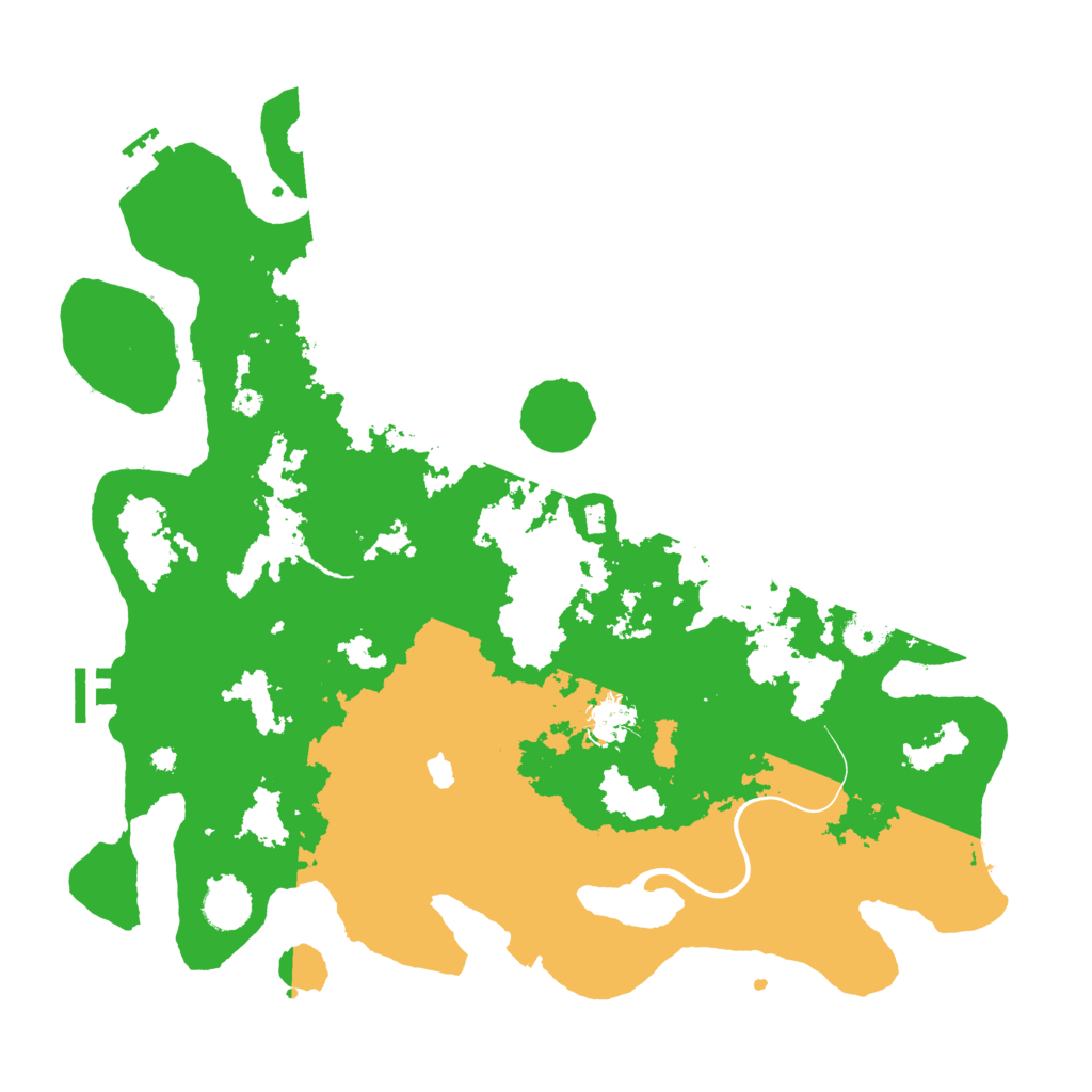 Biome Rust Map: Procedural Map, Size: 4000, Seed: 110799765
