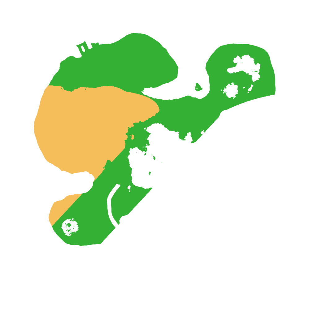 Biome Rust Map: Procedural Map, Size: 2000, Seed: 634526625