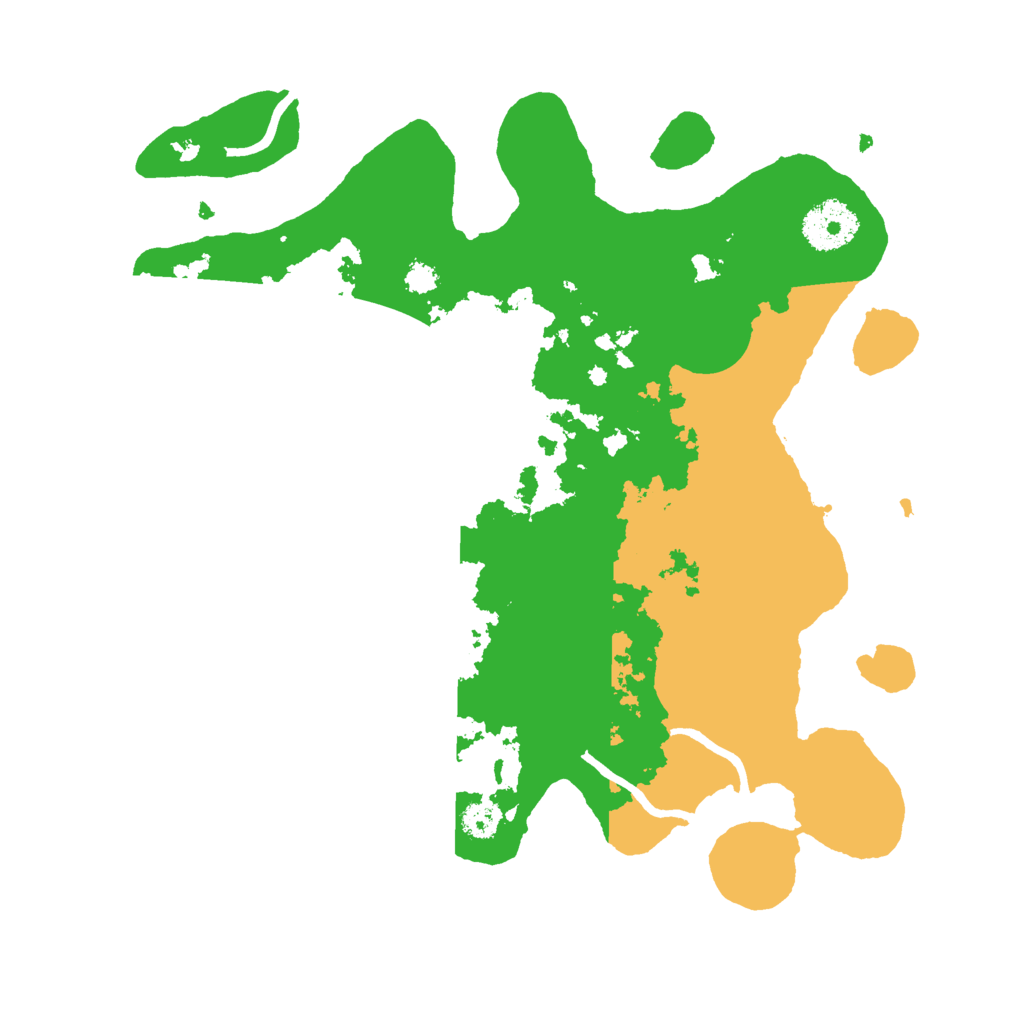 Biome Rust Map: Procedural Map, Size: 3000, Seed: 22760