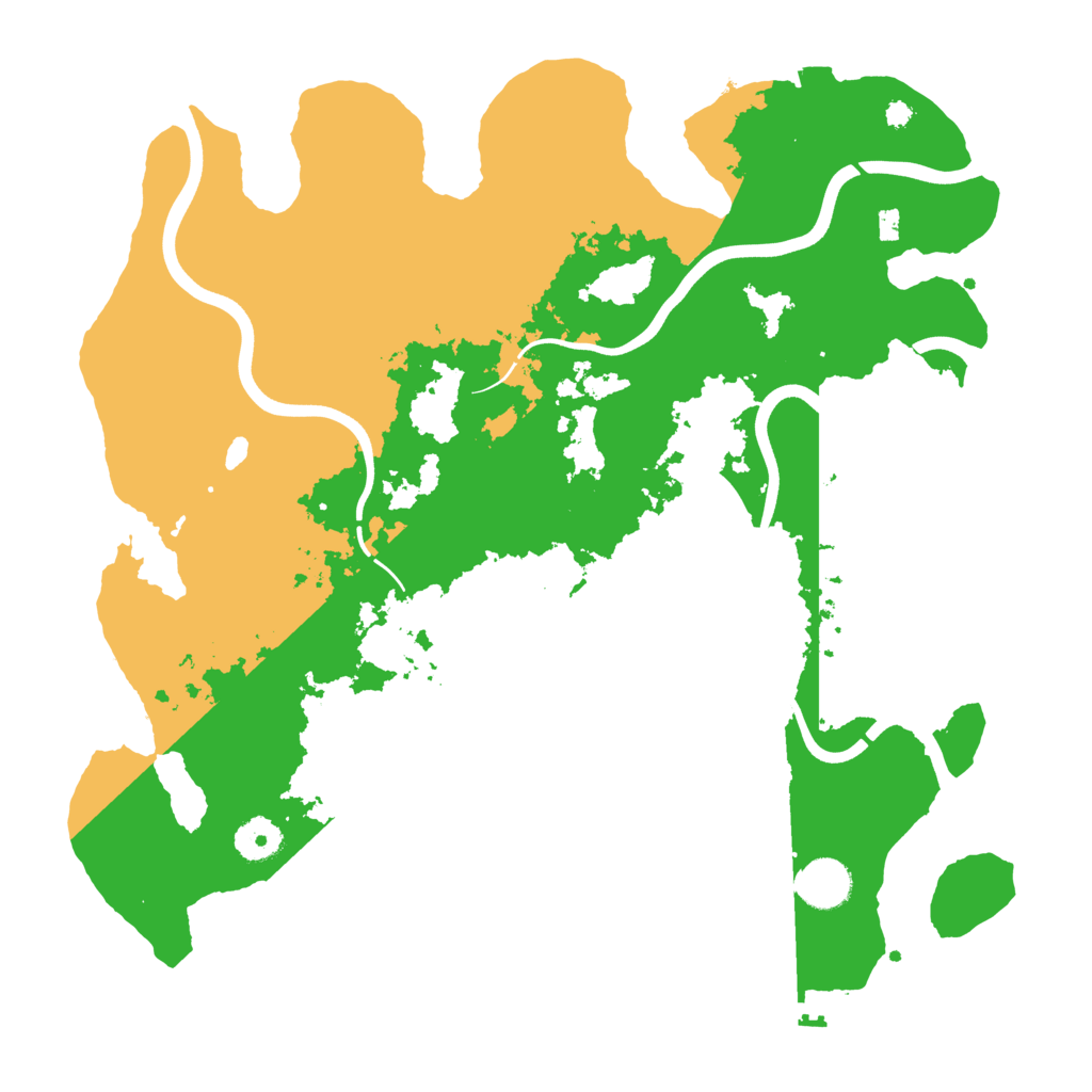 Biome Rust Map: Procedural Map, Size: 3750, Seed: 2839707