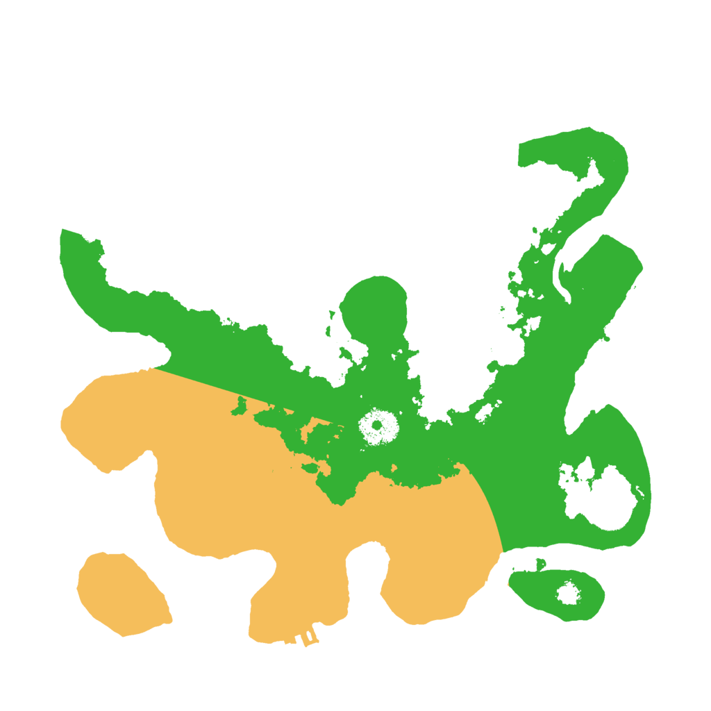 Biome Rust Map: Procedural Map, Size: 2892, Seed: 2300