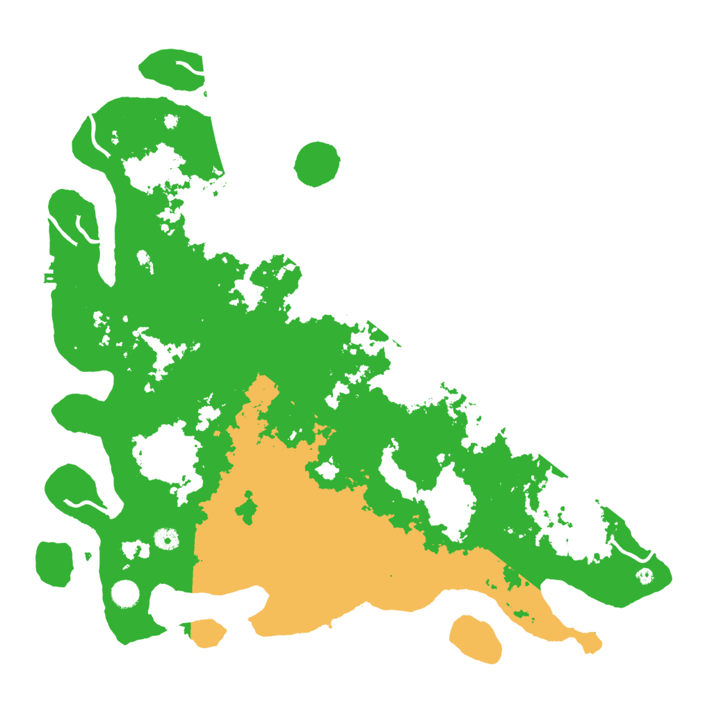 Biome Rust Map: Procedural Map, Size: 4500, Seed: 304495003