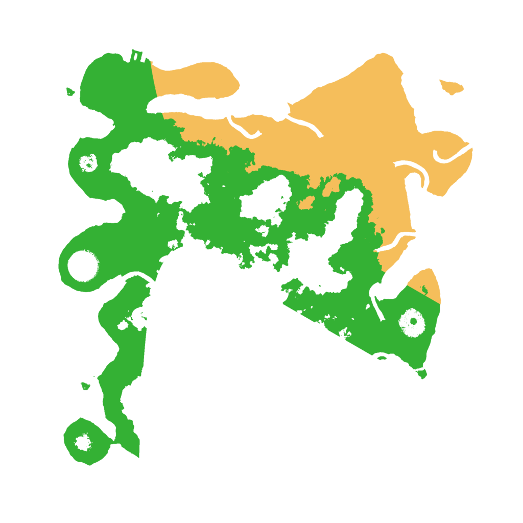 Biome Rust Map: Procedural Map, Size: 3000, Seed: 1937679084