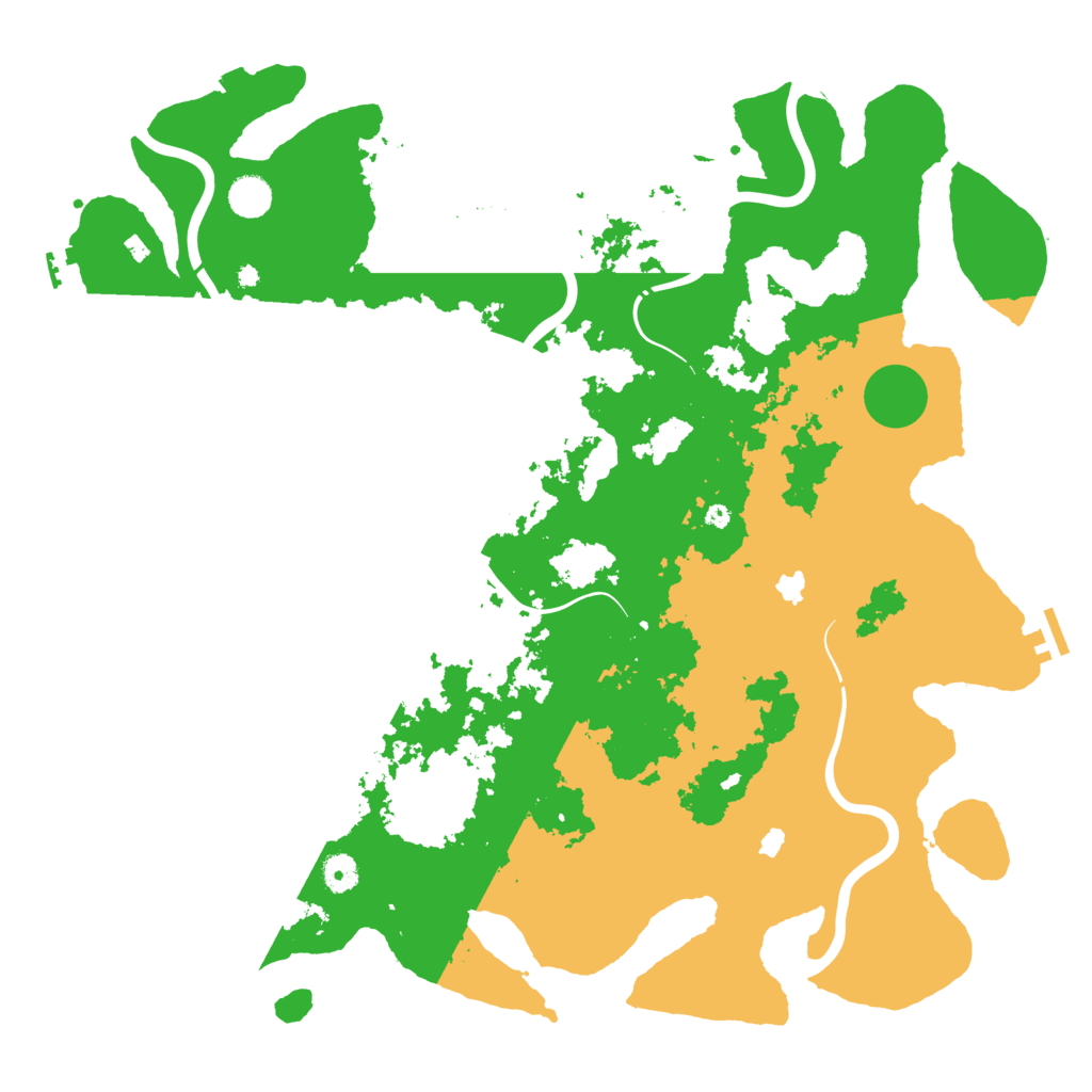 Biome Rust Map: Procedural Map, Size: 4550, Seed: 1544444444