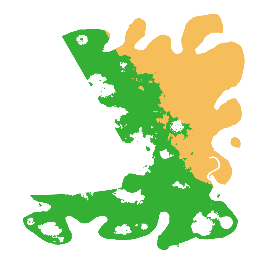 Biome Rust Map: Procedural Map, Size: 3700, Seed: 1559852475