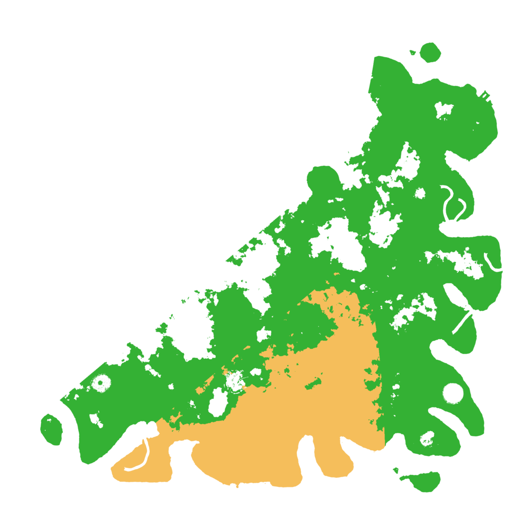 Biome Rust Map: Procedural Map, Size: 4500, Seed: 832327203