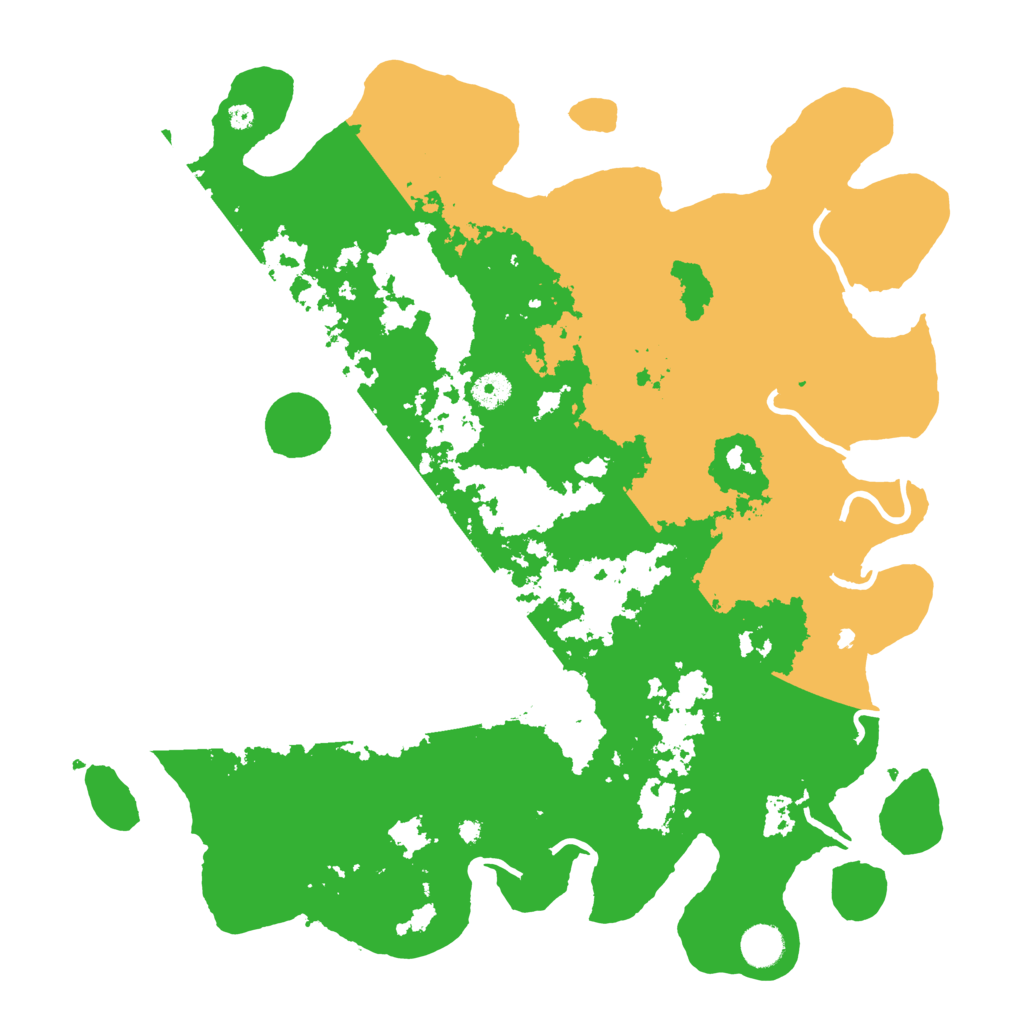 Biome Rust Map: Procedural Map, Size: 4200, Seed: 12671