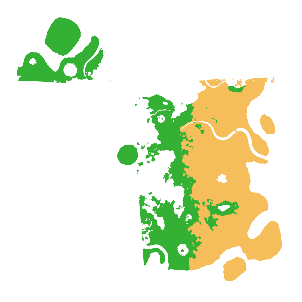 Biome Rust Map: Procedural Map, Size: 4000, Seed: 153417599