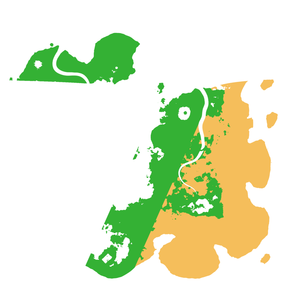 Biome Rust Map: Procedural Map, Size: 3550, Seed: 28708308