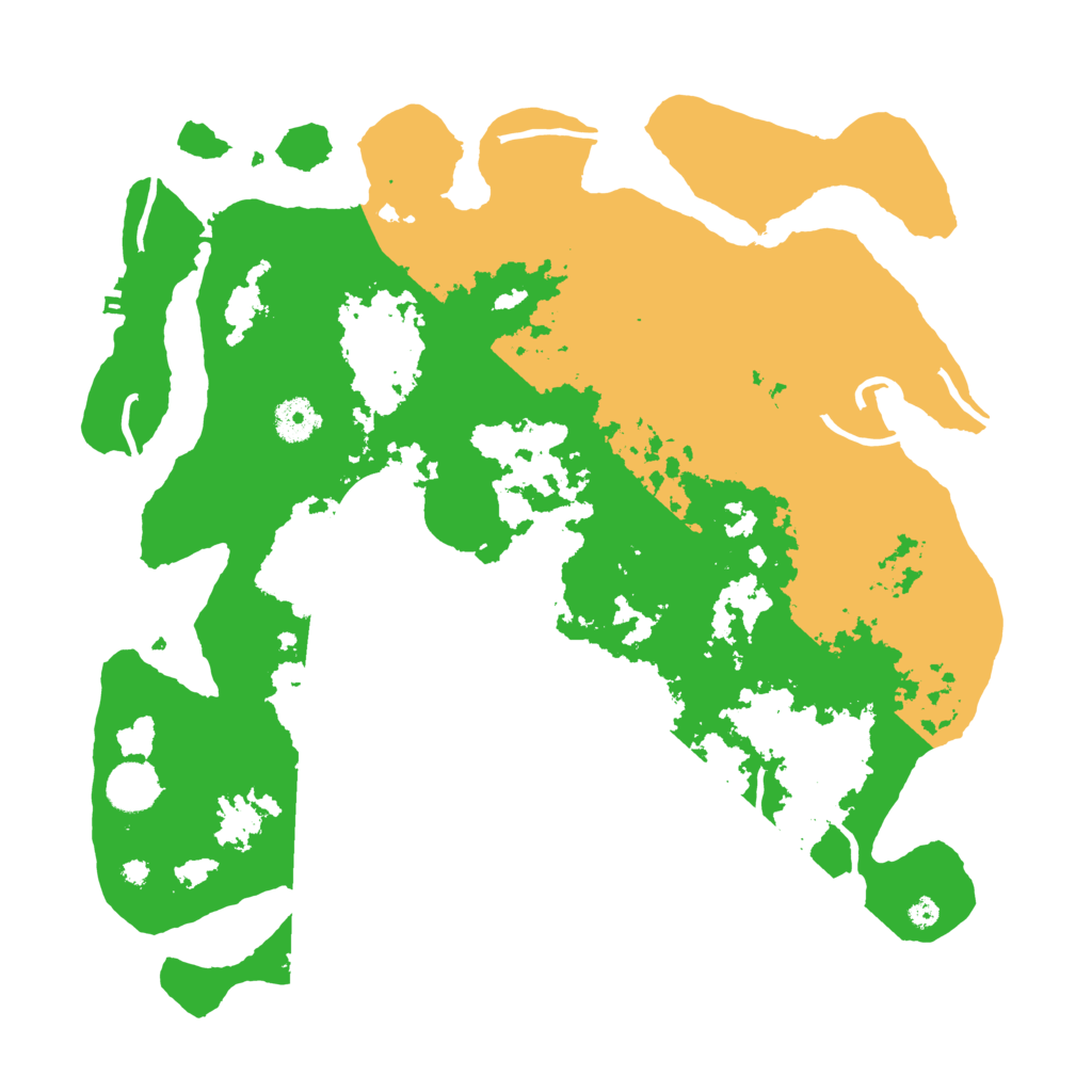 Biome Rust Map: Procedural Map, Size: 3850, Seed: 59244503