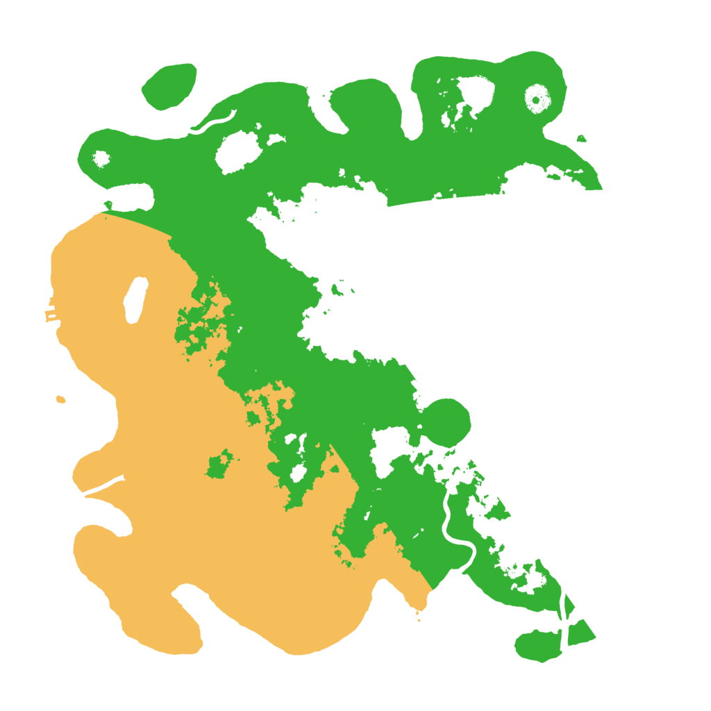 Biome Rust Map: Procedural Map, Size: 3950, Seed: 14519219