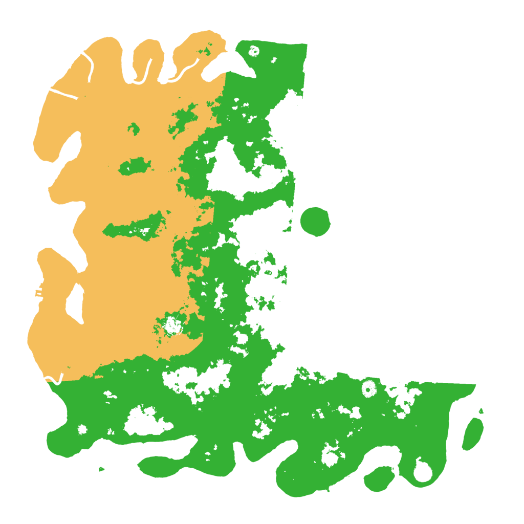 Biome Rust Map: Procedural Map, Size: 5000, Seed: 79462