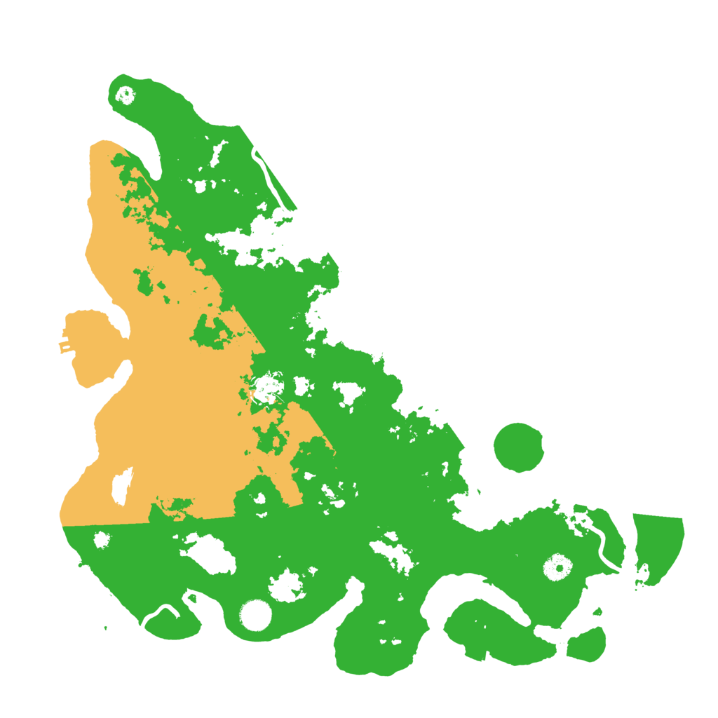 Biome Rust Map: Procedural Map, Size: 4000, Seed: 49228