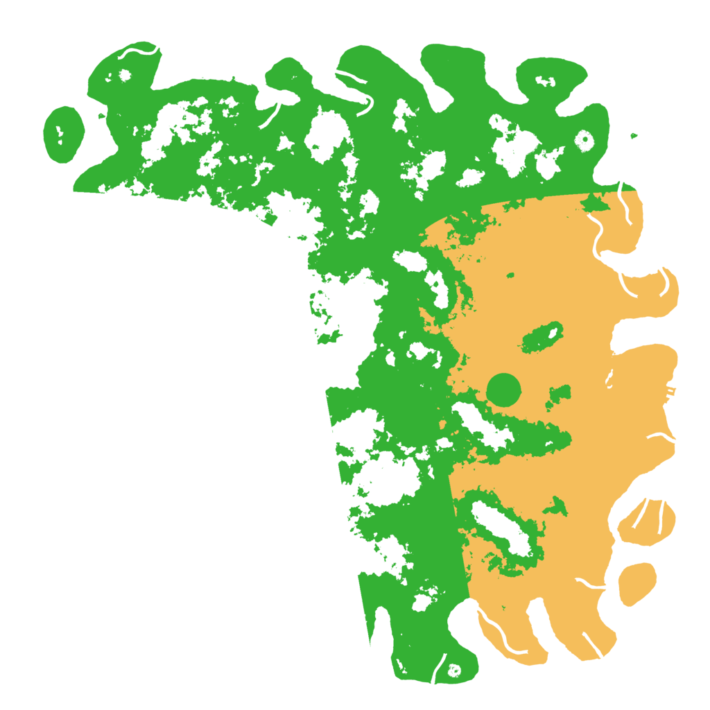 Biome Rust Map: Procedural Map, Size: 5500, Seed: 1844085421