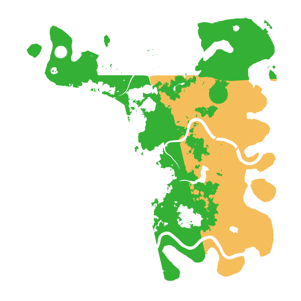 Biome Rust Map: Procedural Map, Size: 4250, Seed: 543774026