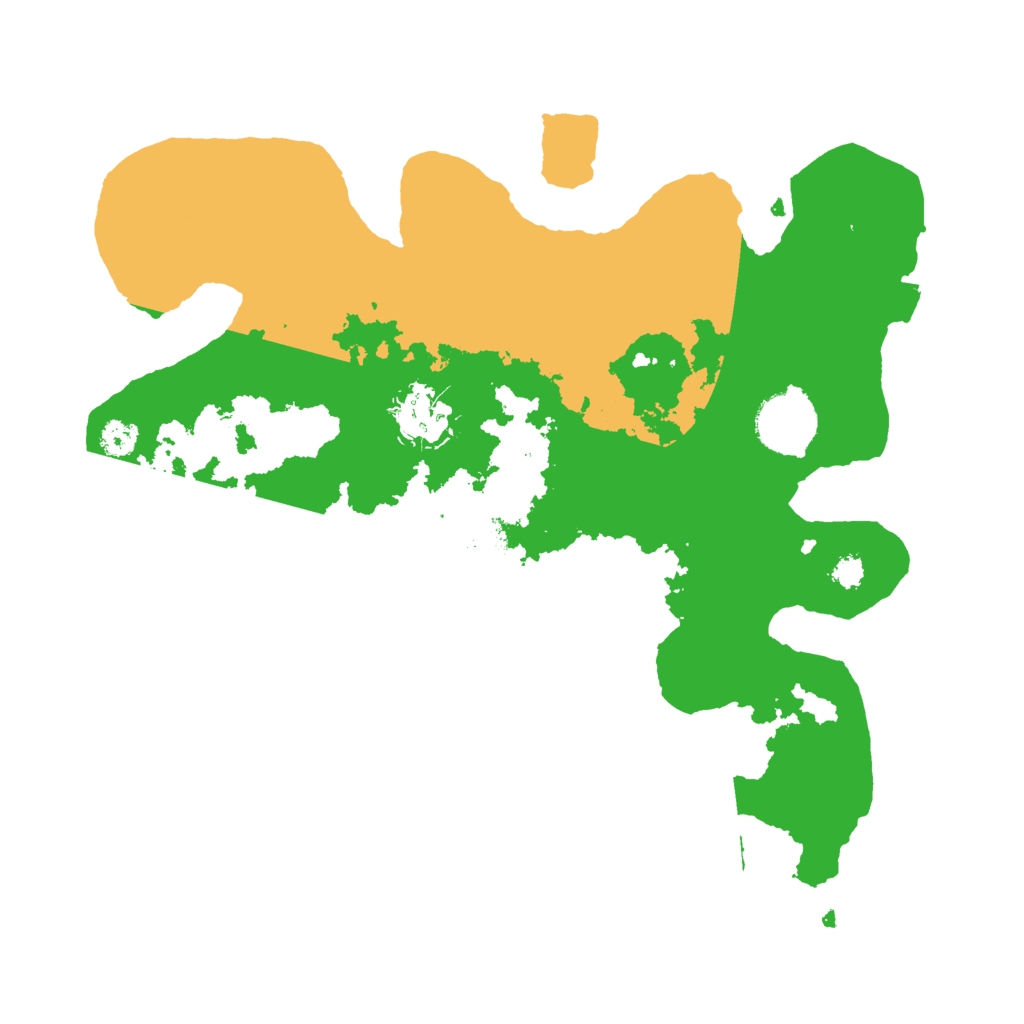 Biome Rust Map: Procedural Map, Size: 3000, Seed: 361