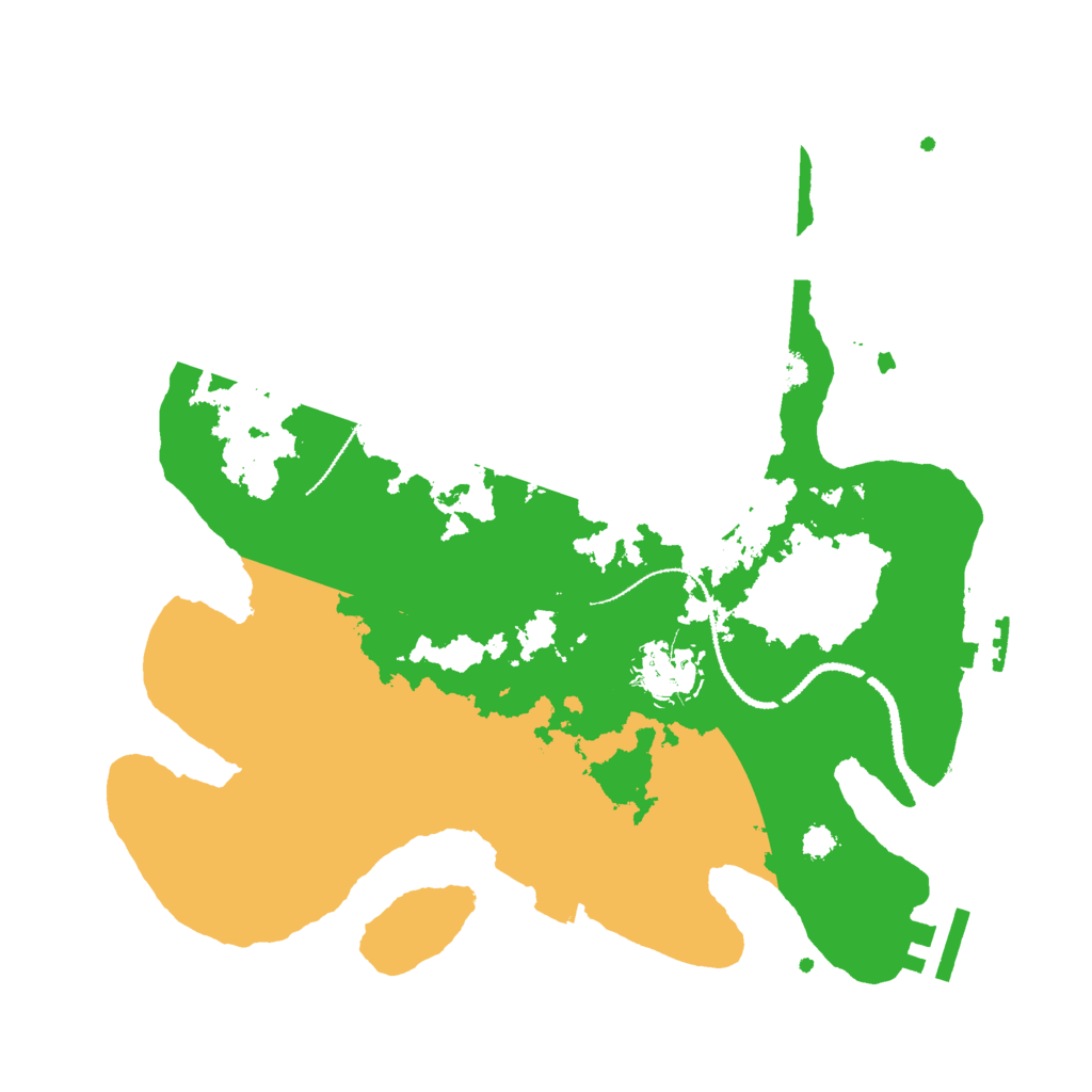 Biome Rust Map: Procedural Map, Size: 3000, Seed: 65066846