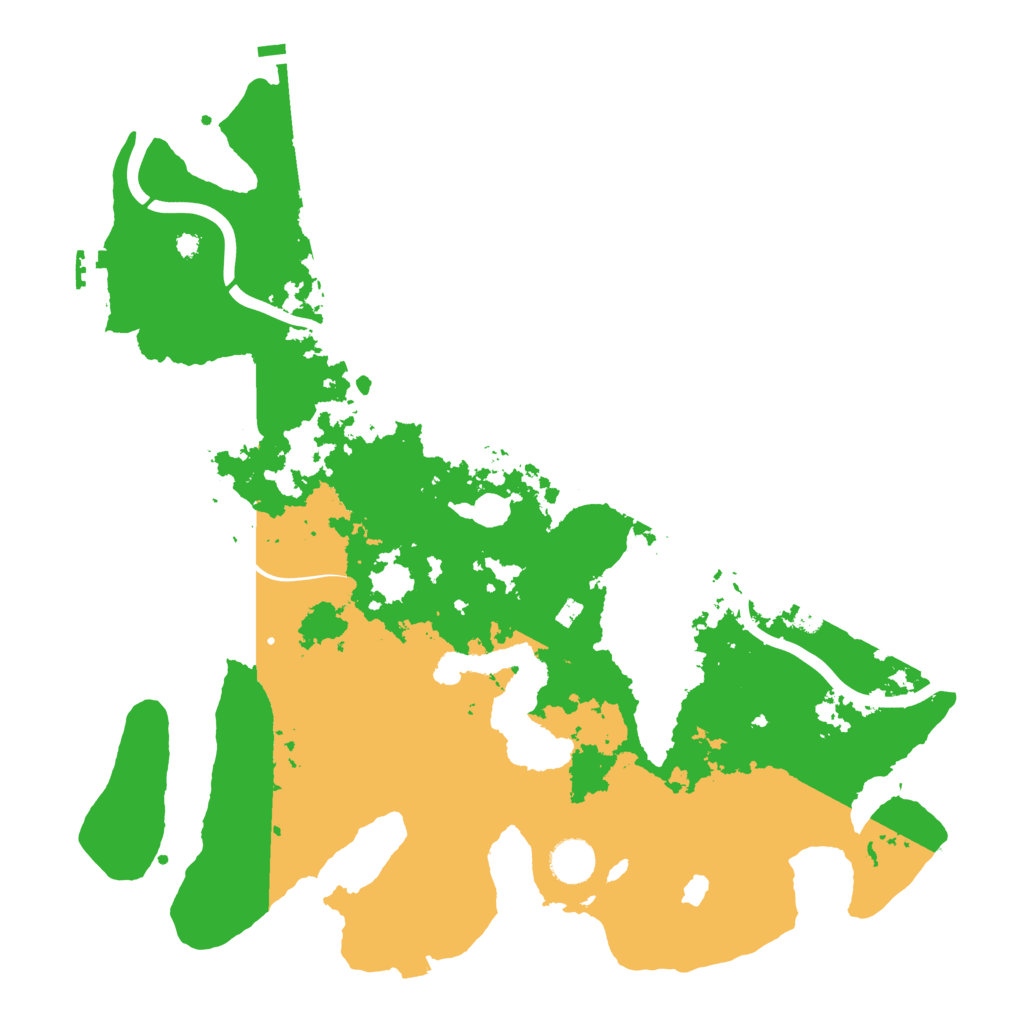 Biome Rust Map: Procedural Map, Size: 4000, Seed: 1216087092