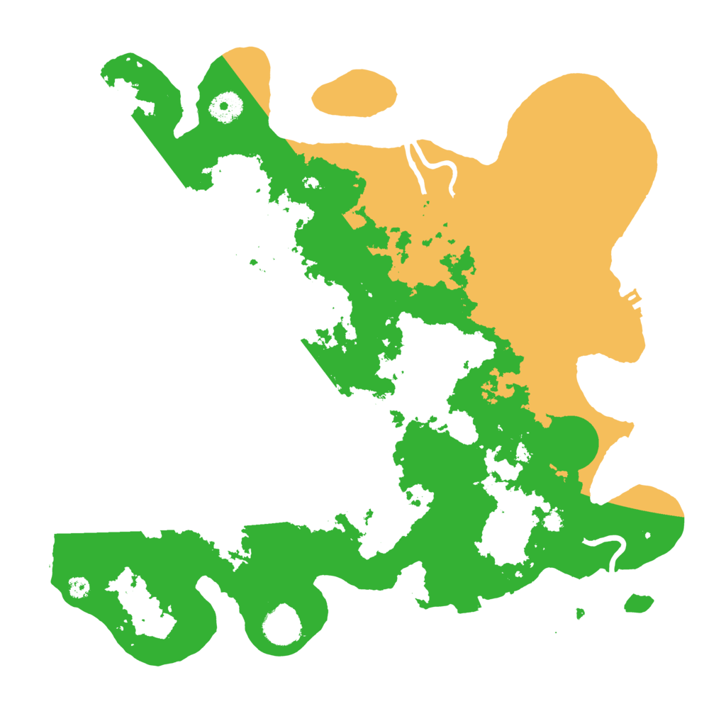 Biome Rust Map: Procedural Map, Size: 3500, Seed: 636328889