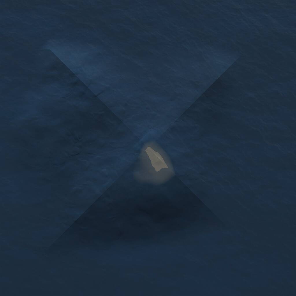 Rust Map: Procedural Map, Size: 1000, Seed: 1627996775, 1 Monuments