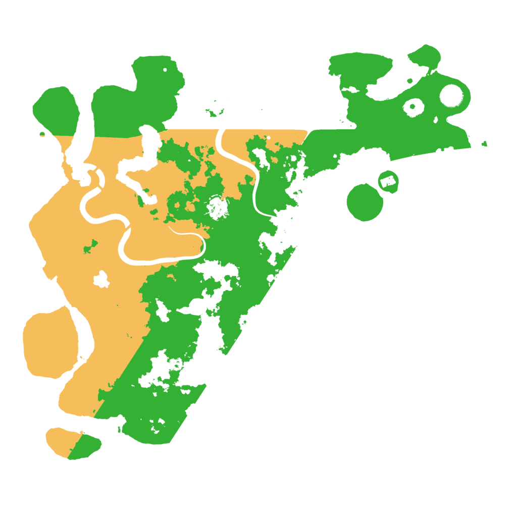 Biome Rust Map: Procedural Map, Size: 4000, Seed: 54986667