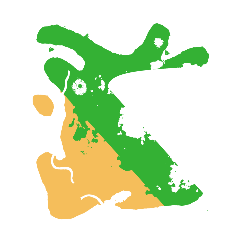 Biome Rust Map: Procedural Map, Size: 2500, Seed: 1708913901
