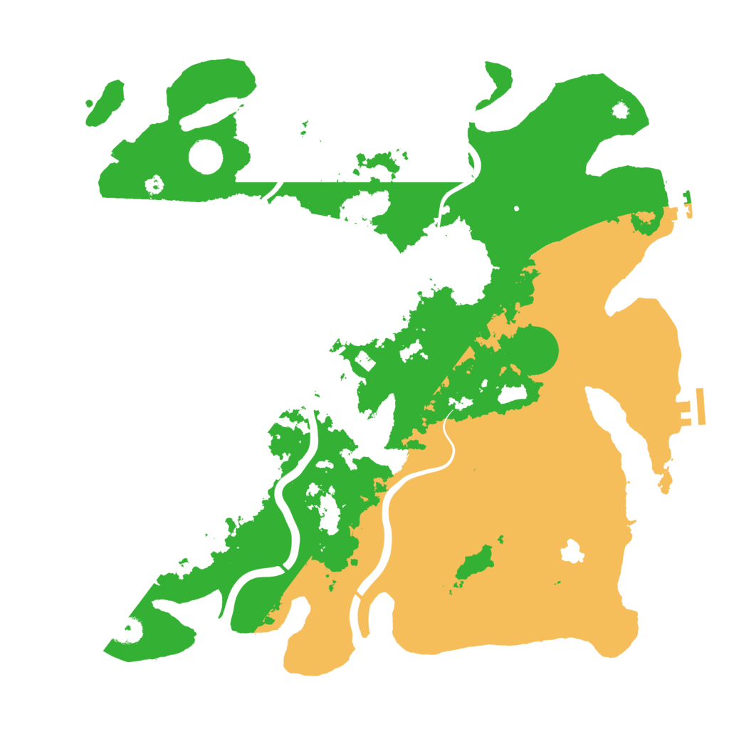 Biome Rust Map: Procedural Map, Size: 4000, Seed: 318628812