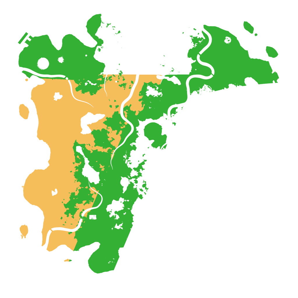 Biome Rust Map: Procedural Map, Size: 4500, Seed: 1484240389