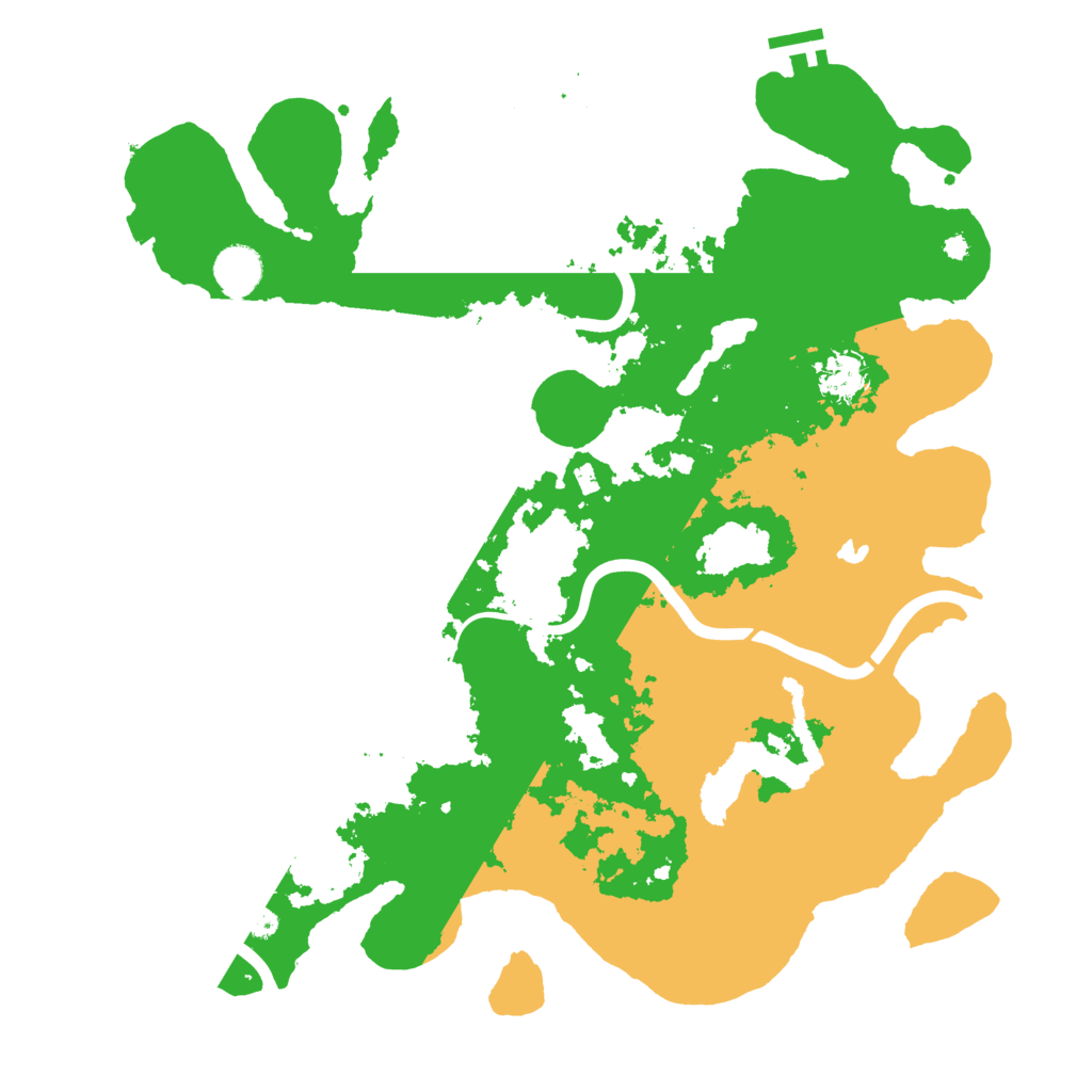 Biome Rust Map: Procedural Map, Size: 4000, Seed: 807002395
