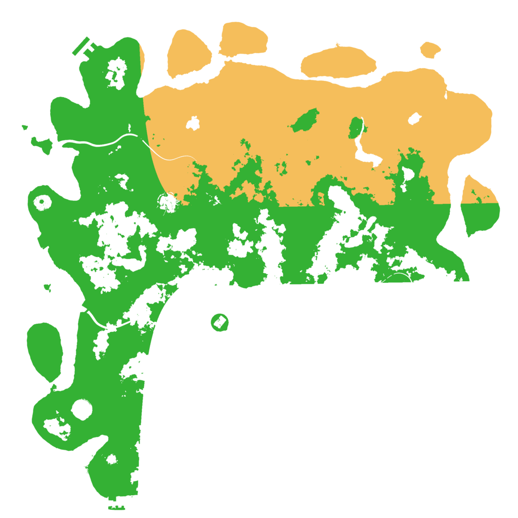 Biome Rust Map: Procedural Map, Size: 4700, Seed: 2082663765