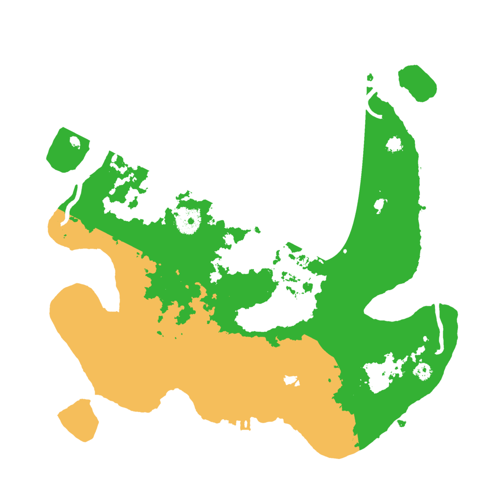 Biome Rust Map: Procedural Map, Size: 3000, Seed: 1312487349