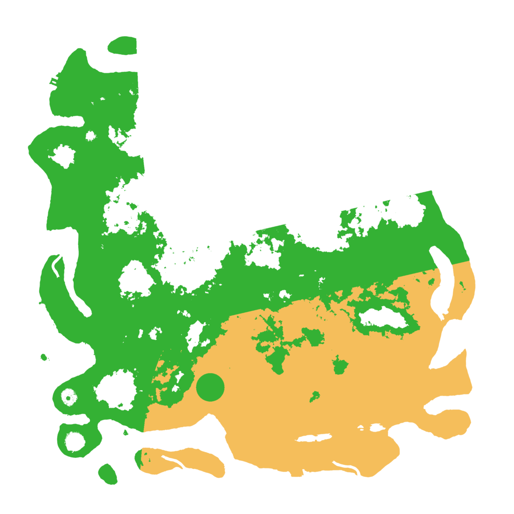Biome Rust Map: Procedural Map, Size: 4800, Seed: 167623318
