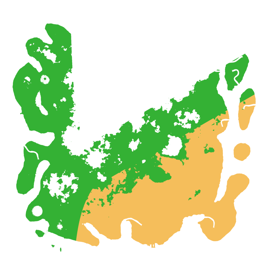 Biome Rust Map: Procedural Map, Size: 4500, Seed: 1485365
