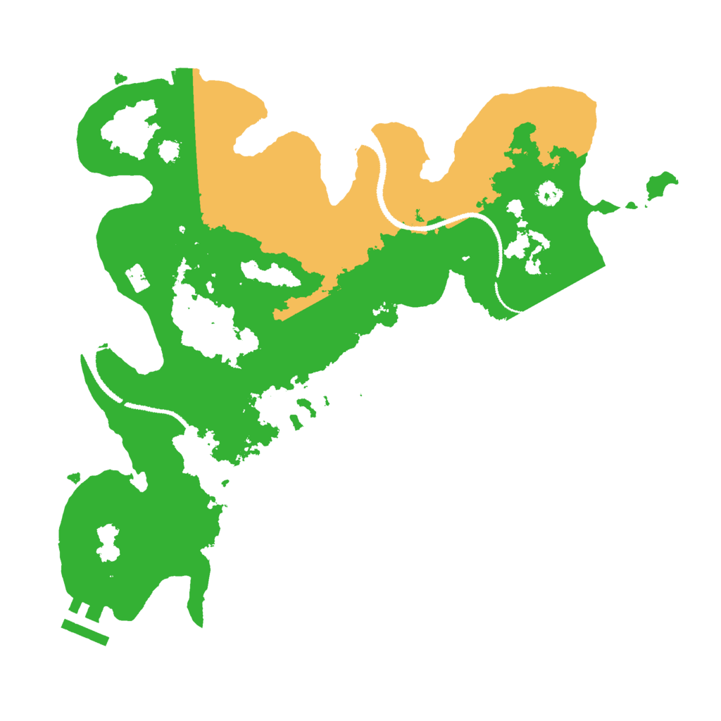 Biome Rust Map: Procedural Map, Size: 3000, Seed: 4353