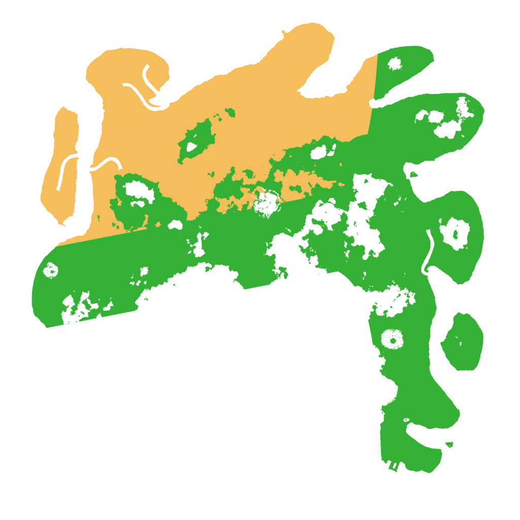 Biome Rust Map: Procedural Map, Size: 3650, Seed: 76961493