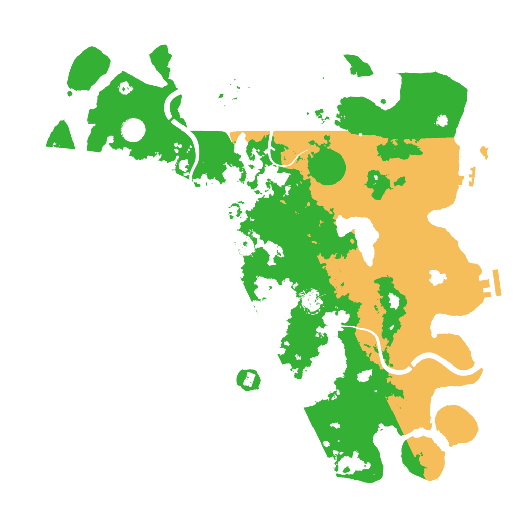 Biome Rust Map: Procedural Map, Size: 4000, Seed: 63890686