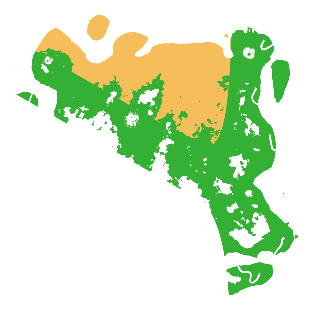 Biome Rust Map: Procedural Map, Size: 4000, Seed: 1303033823