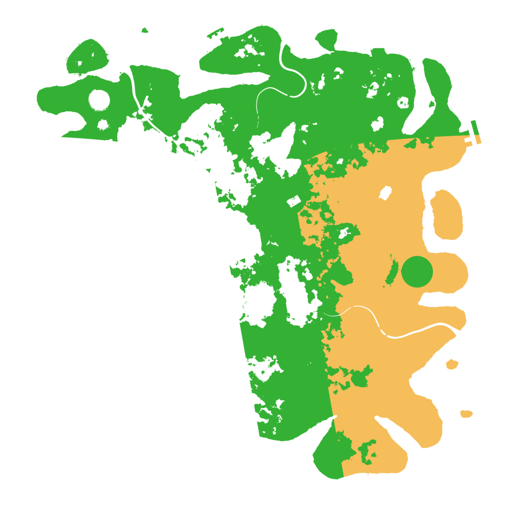 Biome Rust Map: Procedural Map, Size: 4250, Seed: 37659939